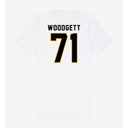 Kennesaw - NCAA Football : ZaMario Woodgett - Women's V-Neck T-Shirt-1