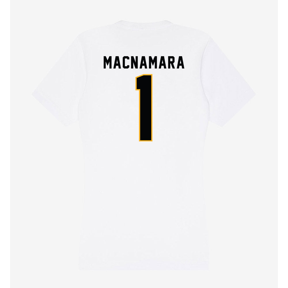 Kennesaw - NCAA Women's Lacrosse : Grace Macnamara - Women's V-Neck T-Shirt-1