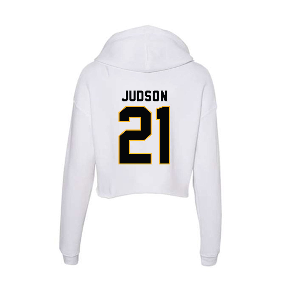 Kennesaw - NCAA Football : Jalyen Judson - Women's Crop Fleece Hooded Sweatshirt-1
