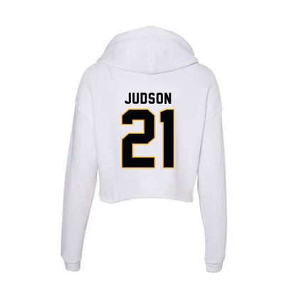 Kennesaw - NCAA Football : Jalyen Judson - Women's Crop Fleece Hooded Sweatshirt-1