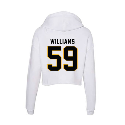 Kennesaw - NCAA Football : Jamiel Williams - Women's Crop Fleece Hoodie-1