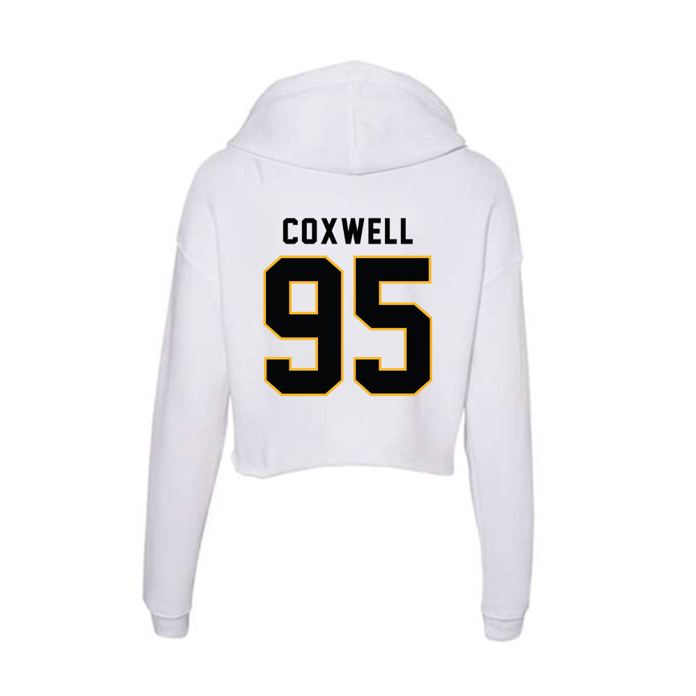 Kennesaw - NCAA Football : Connor Coxwell - Women's Crop Fleece Hooded Sweatshirt-1
