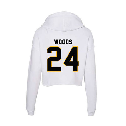 Kennesaw - NCAA Football : Alan Woods - Women's Crop Fleece Hoodie-1