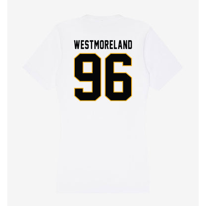 Kennesaw - NCAA Football : Donovan Westmoreland - Women's V-Neck T-Shirt-1