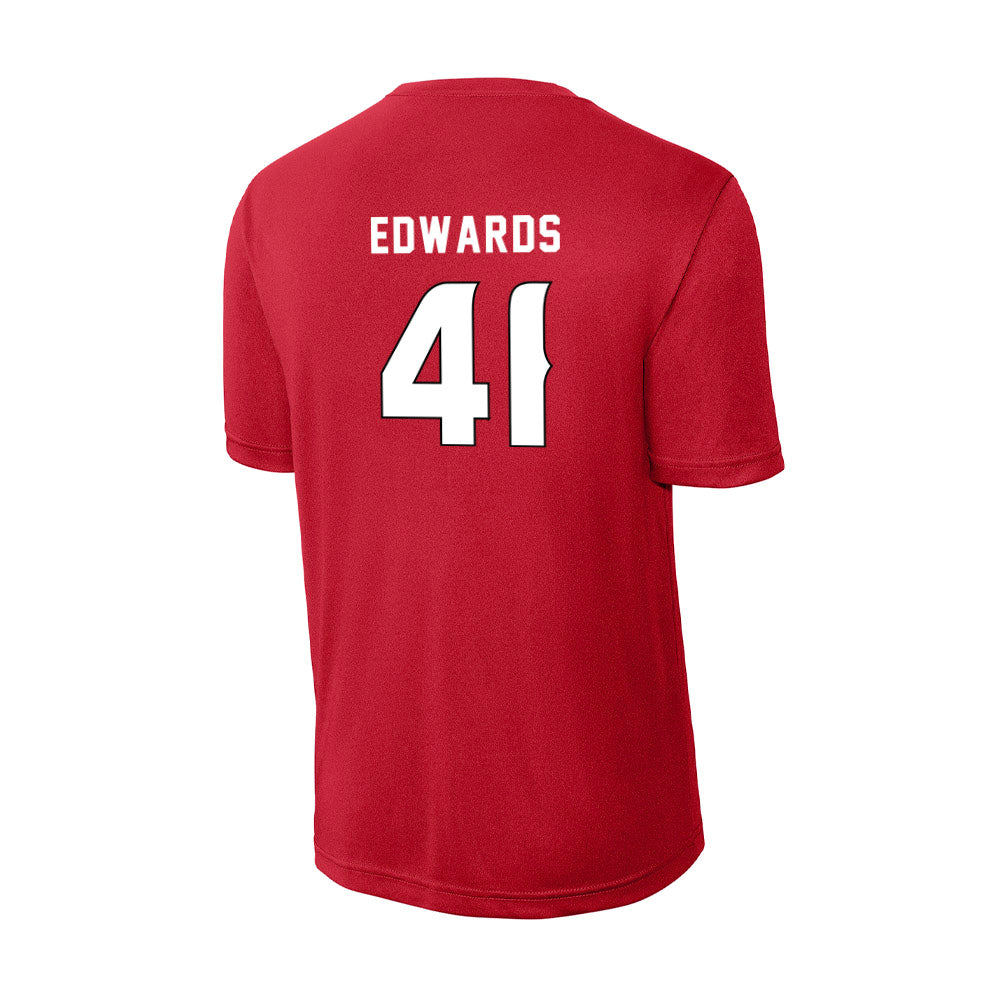 Louisiana - NCAA Football : Chase Edwards - Activewear T-Shirt-1