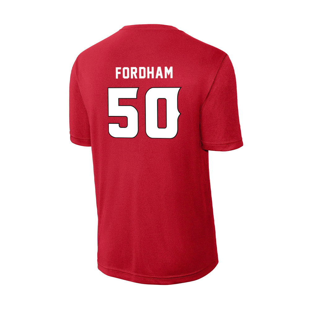 Louisiana - NCAA Football : Cooper Fordham - Activewear T-Shirt-1