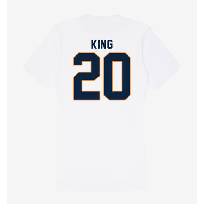 UT Martin - NCAA Baseball : Brandon King - Women's V-Neck T-Shirt-1