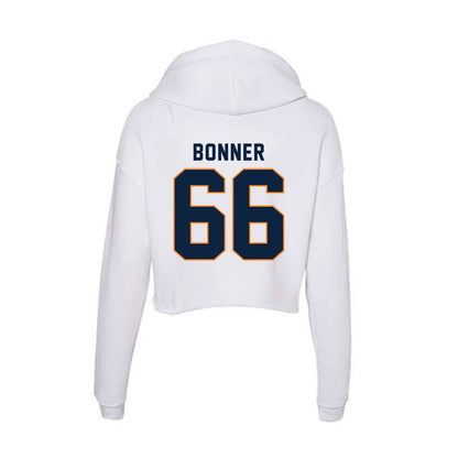 UT Martin - NCAA Football : Aden Bonner - Women's Crop Fleece Hoodie-1
