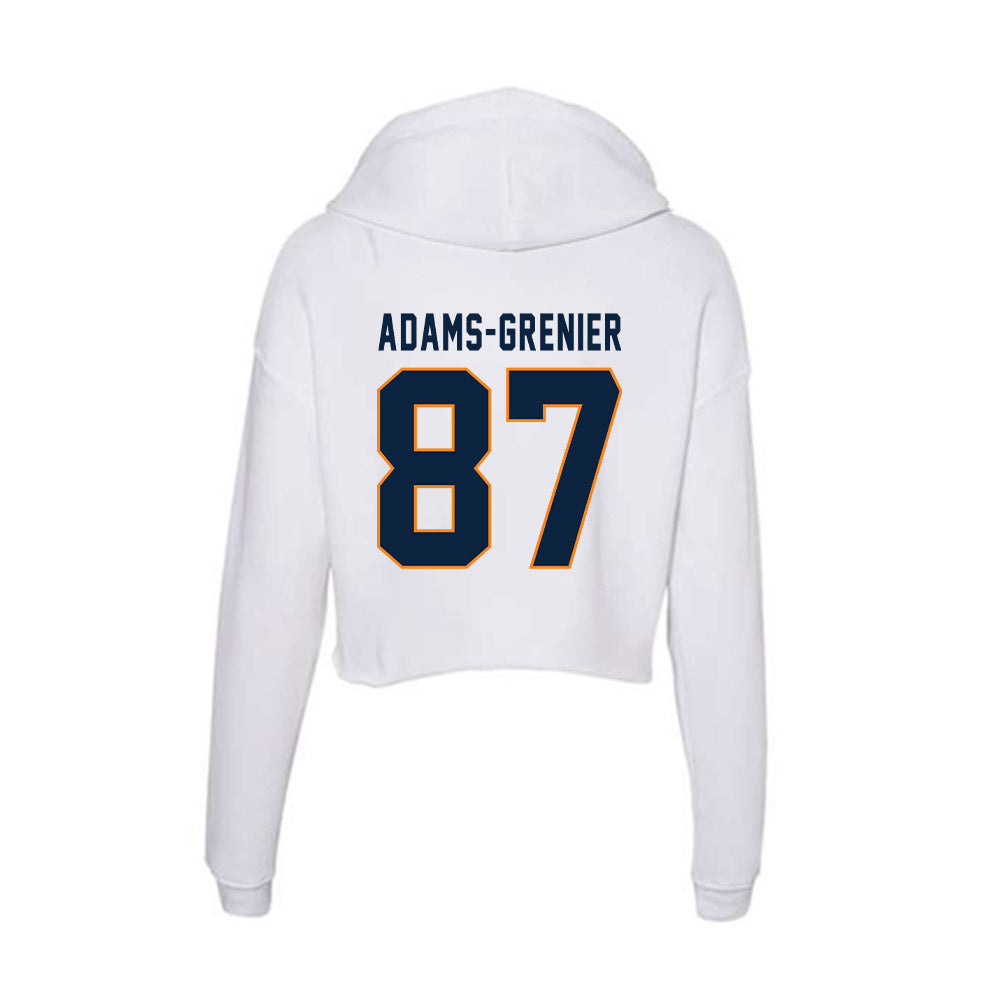 UT Martin - NCAA Football : Dawson Adams-Grenier - Women's Crop Fleece Hoodie-1