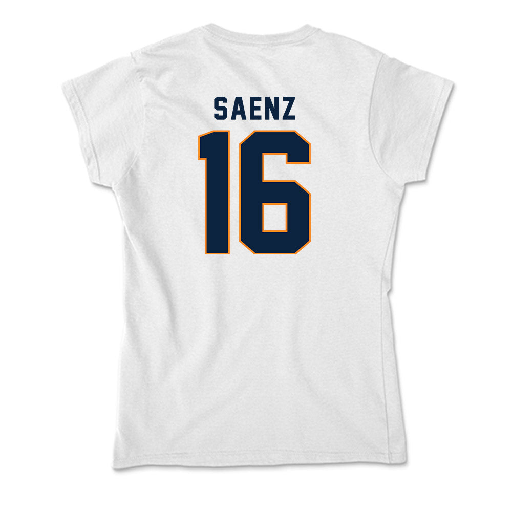 UT Martin - NCAA Women's Volleyball : Mia Saenz - Soft Style Women’s T-Shirt-1