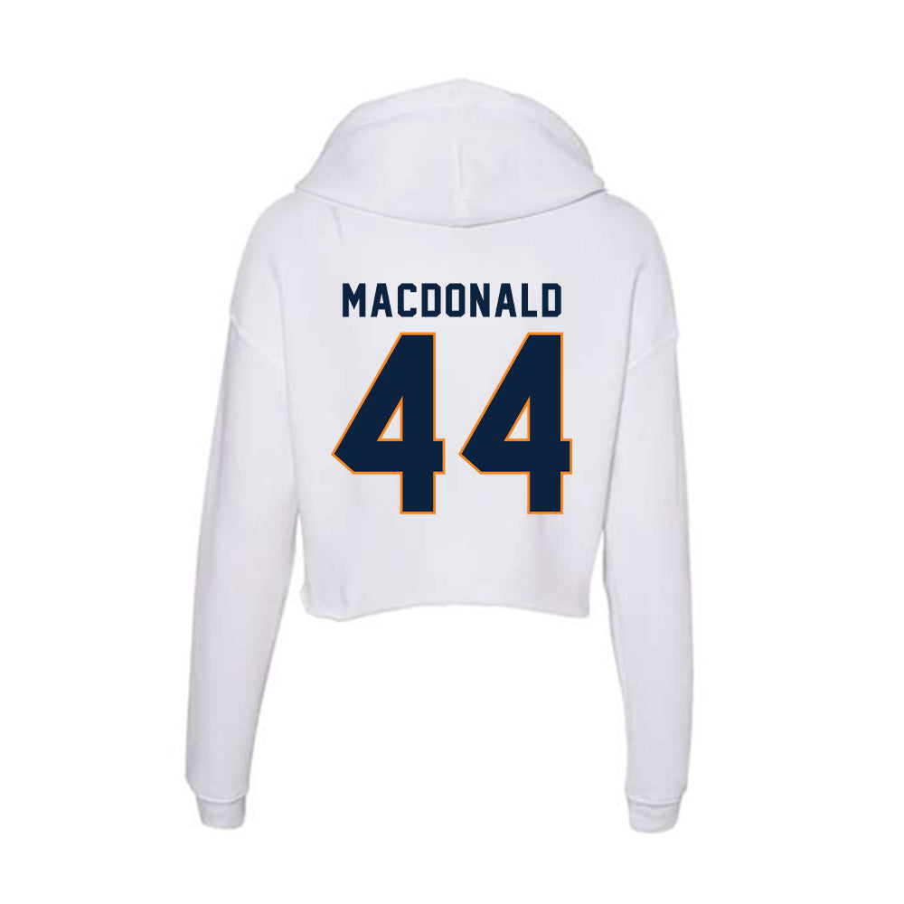 UT Martin - NCAA Women's Soccer : Lena MacDonald - Women's Crop Fleece Hoodie-1