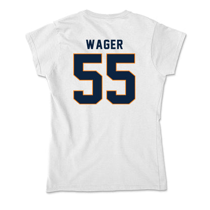 UT Martin - NCAA Baseball : Zachary Wager - Soft Style Women’s T-Shirt-1