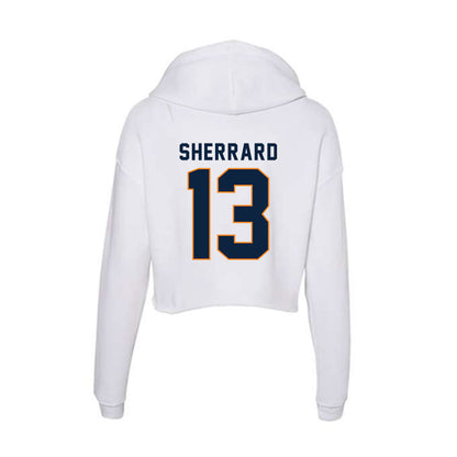 UT Martin - NCAA Football : Khia Sherrard - Women's Crop Fleece Hoodie-1