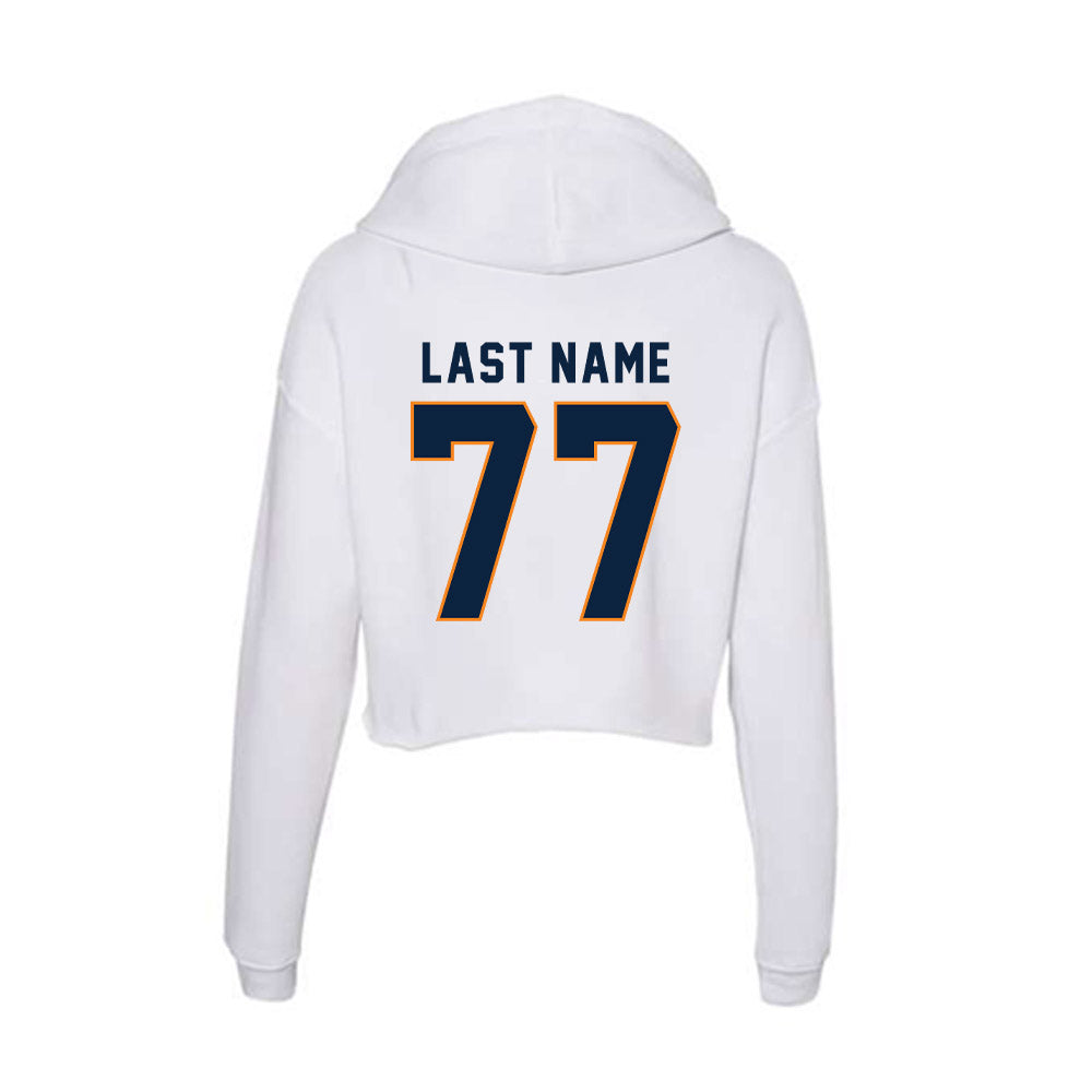 UT Martin - NCAA Football : Riley Turner - Women's Crop Fleece Hoodie-1