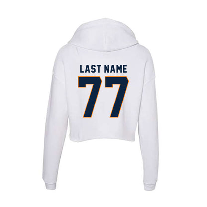 UT Martin - NCAA Football : Riley Turner - Women's Crop Fleece Hoodie-1