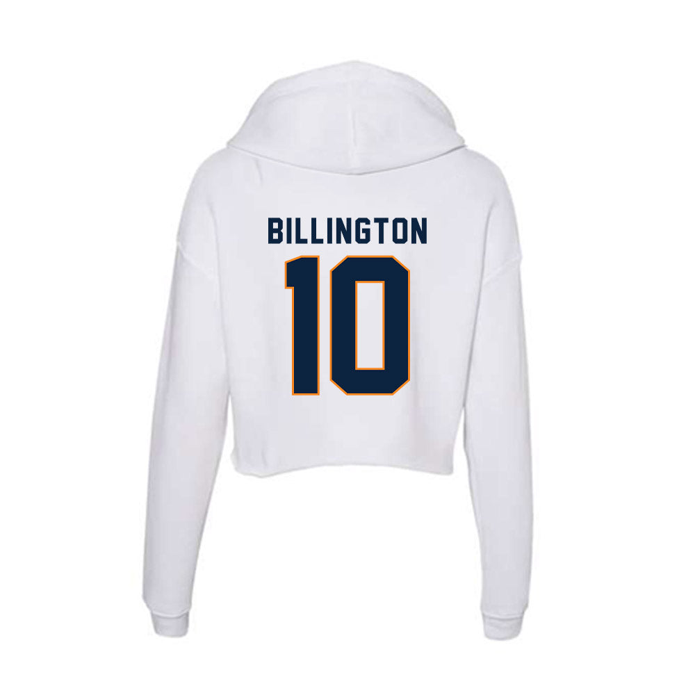 UT Martin - NCAA Women's Basketball : Grace Billington - Women's Crop Fleece Hoodie-1