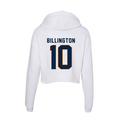 UT Martin - NCAA Women's Basketball : Grace Billington - Women's Crop Fleece Hoodie-1