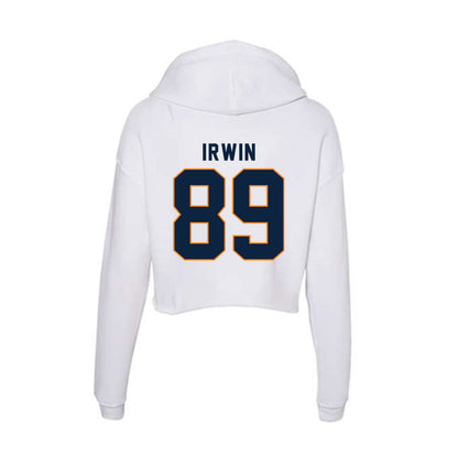 UT Martin - NCAA Football : Jack Irwin - Women's Crop Fleece Hoodie-1