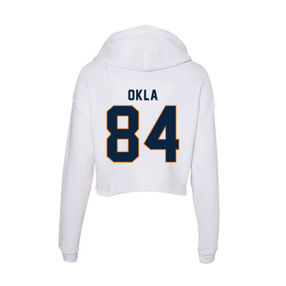 UT Martin - NCAA Football : Landon Okla - Women's Crop Fleece Hoodie-1