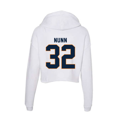 UT Martin - NCAA Baseball : John Parker Nunn - Women's Crop Fleece Hoodie-1