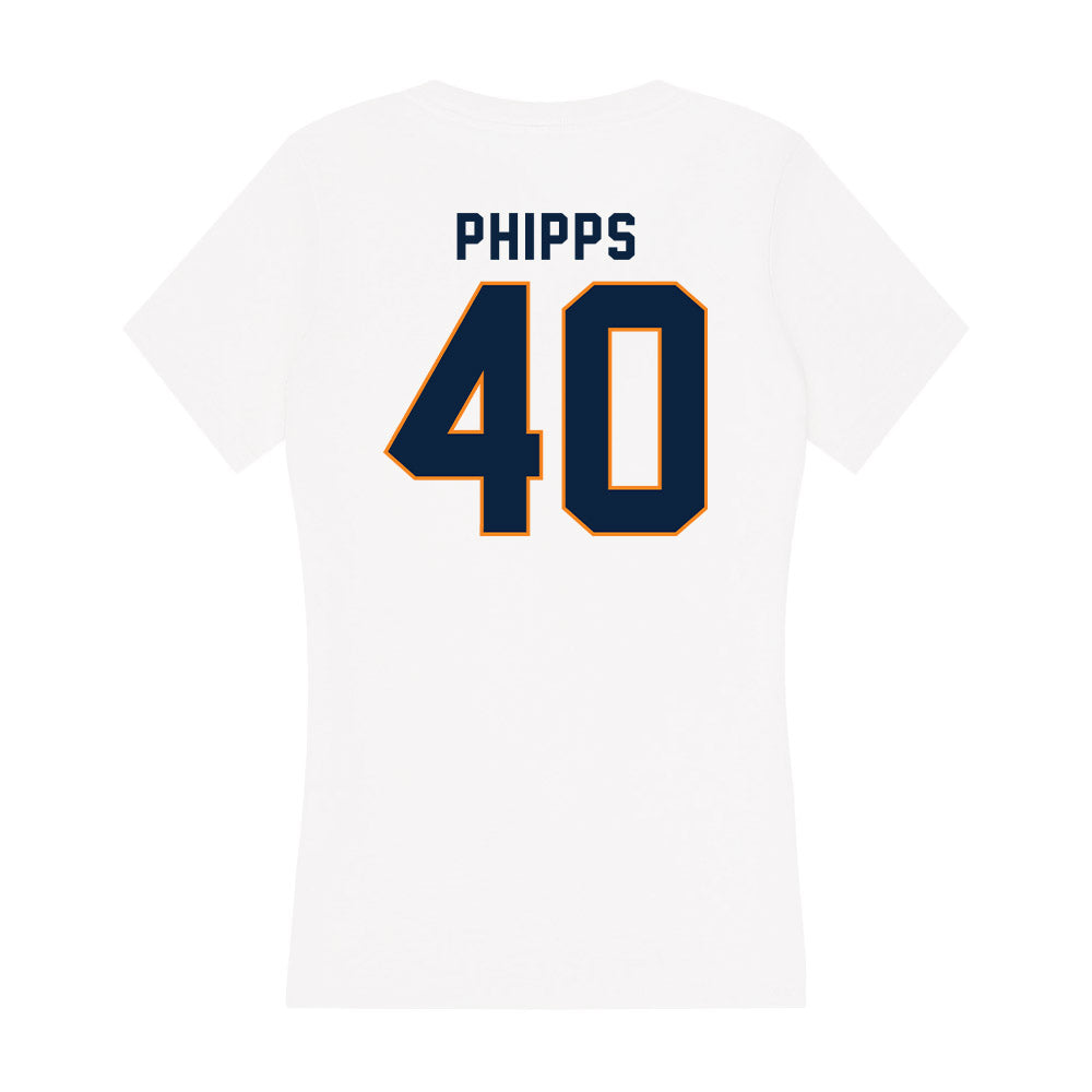 UT Martin - NCAA Football : Sawyer Phipps - Women's V-Neck T-Shirt-1