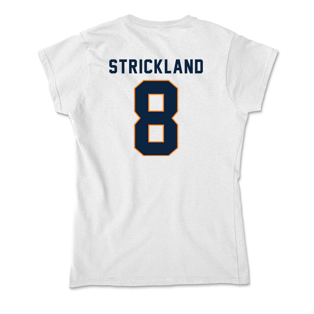 UT Martin - NCAA Baseball : Bo Strickland - Soft Style Women’s T-Shirt-1