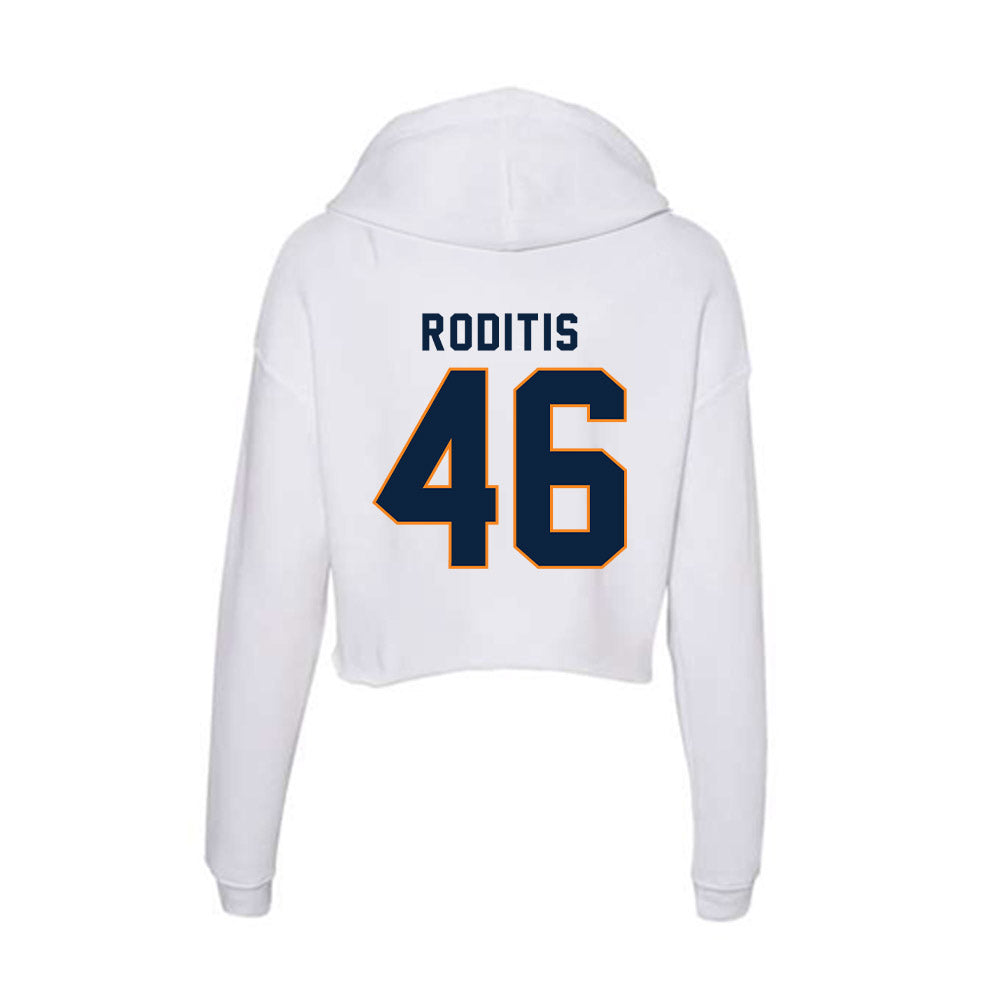 UT Martin - NCAA Football : Stafford Roditis - Women's Crop Fleece Hoodie-1