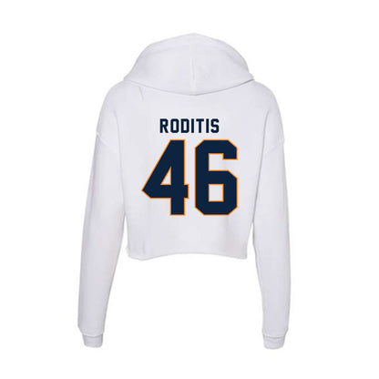 UT Martin - NCAA Football : Stafford Roditis - Women's Crop Fleece Hoodie-1