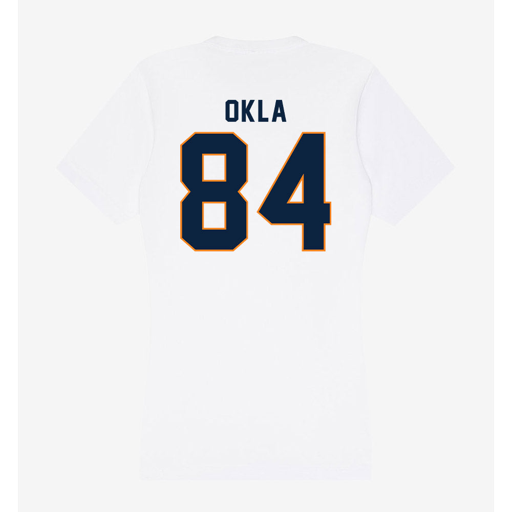 UT Martin - NCAA Football : Landon Okla - Women's V-Neck T-Shirt-1