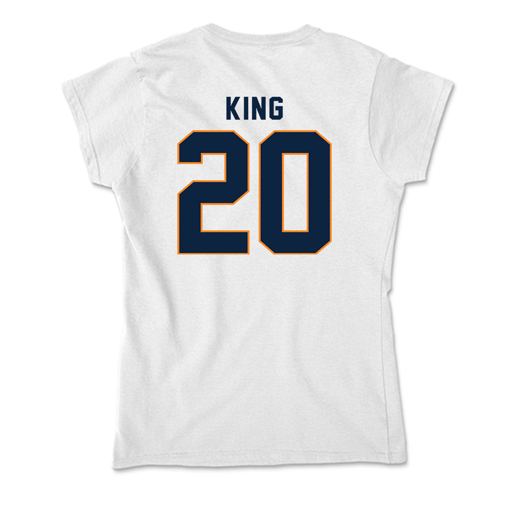 UT Martin - NCAA Baseball : Brandon King - Soft Style Women’s T-Shirt-1
