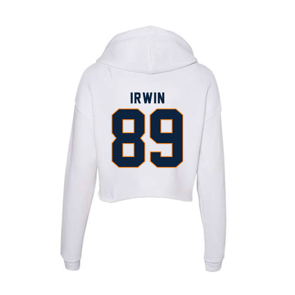UT Martin - NCAA Football : Jack Irwin - Women's Crop Fleece Hoodie-1