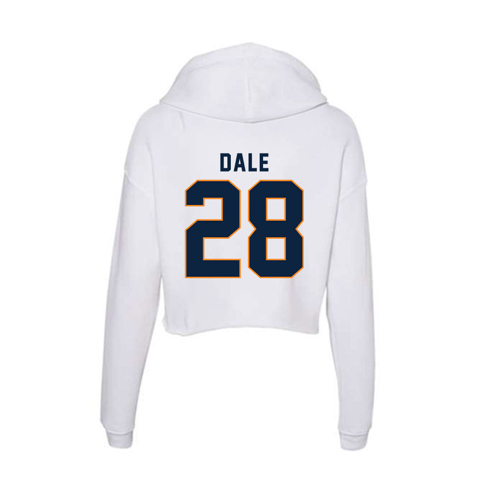 UT Martin - NCAA Baseball : Eli Dale - Women's Crop Fleece Hoodie-1