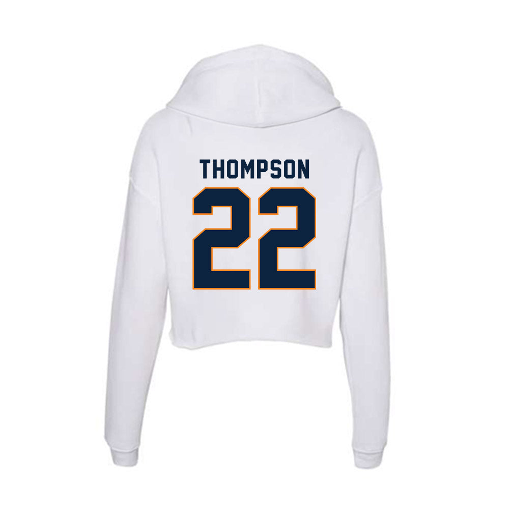 UT Martin - NCAA Women's Soccer : Kylee Thompson - Women's Crop Fleece Hoodie-1