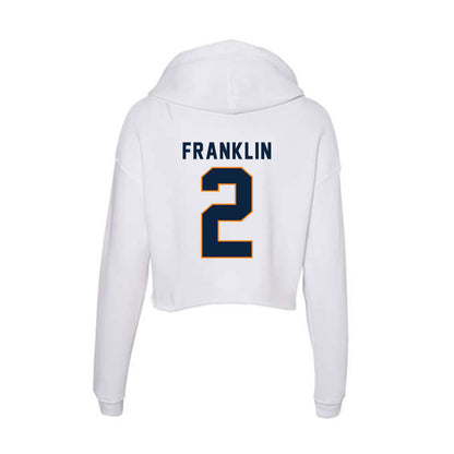 UT Martin - NCAA Football : Chris Franklin - Women's Crop Fleece Hoodie-1