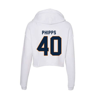 UT Martin - NCAA Football : Sawyer Phipps - Women's Crop Fleece Hoodie-1