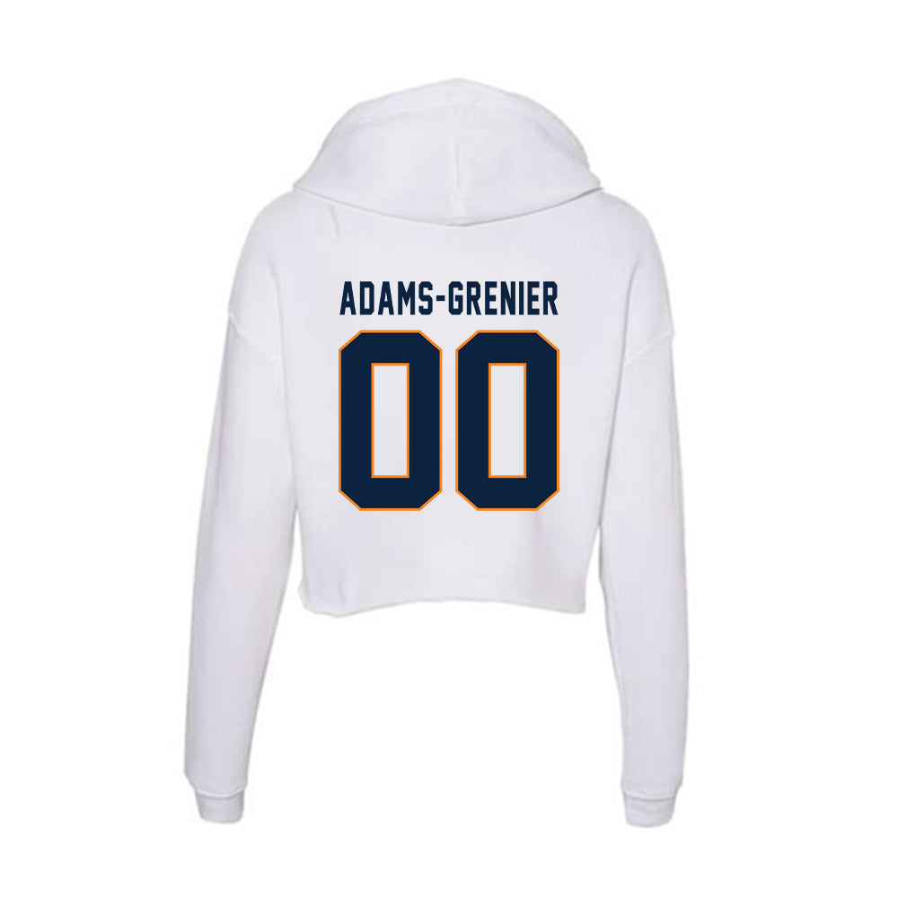 UT Martin - NCAA Football : Dawson Adams-Grenier - Women's Crop Fleece Hoodie-1