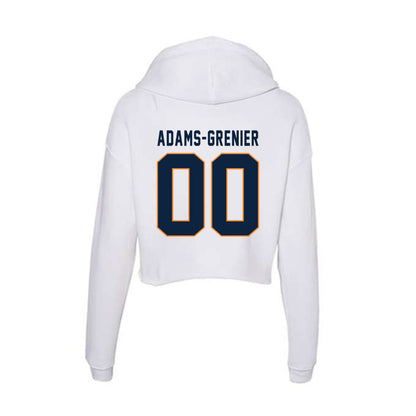 UT Martin - NCAA Football : Dawson Adams-Grenier - Women's Crop Fleece Hoodie-1
