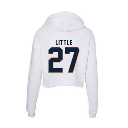 UT Martin - NCAA Baseball : Mason Little - Women's Crop Fleece Hoodie-1