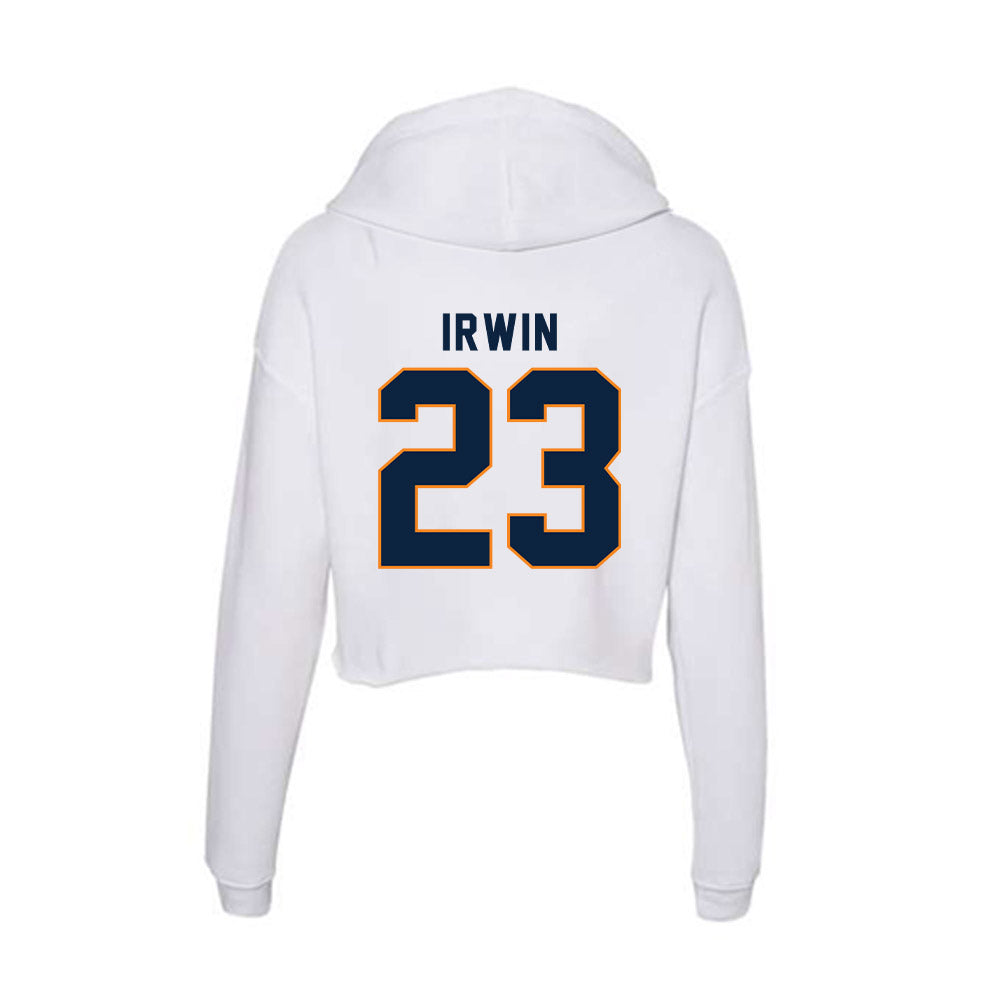 UT Martin - NCAA Football : Jack Irwin - Women's Crop Fleece Hoodie-1