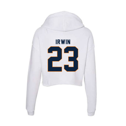 UT Martin - NCAA Football : Jack Irwin - Women's Crop Fleece Hoodie-1