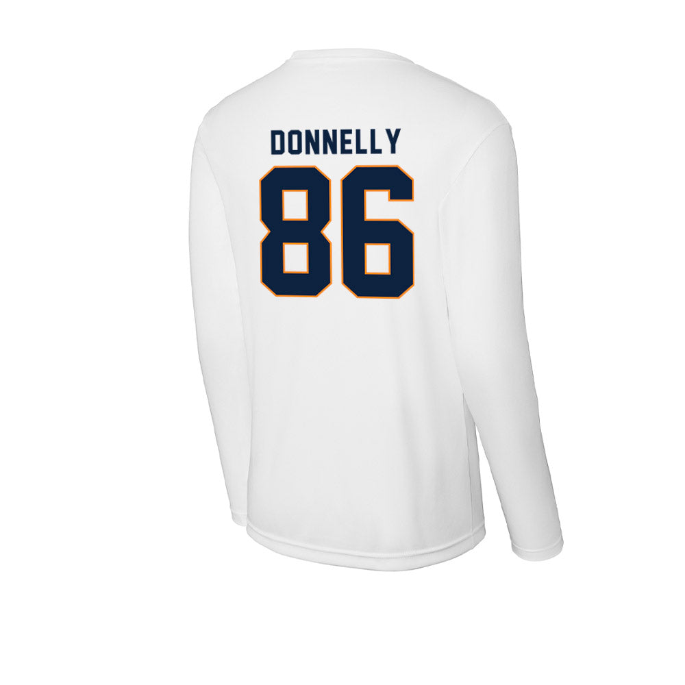 UT Martin - NCAA Football : Ryan Donnelly - Activewear Long Sleeve T-Shirt-1