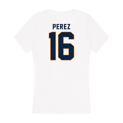 UT Martin - NCAA Baseball : Shawn Perez - Women's V-Neck T-Shirt-1