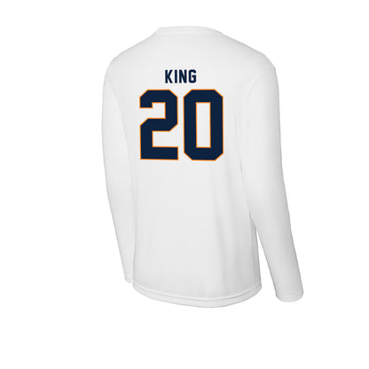 UT Martin - NCAA Baseball : Brandon King - Activewear Long Sleeve T-Shirt-1