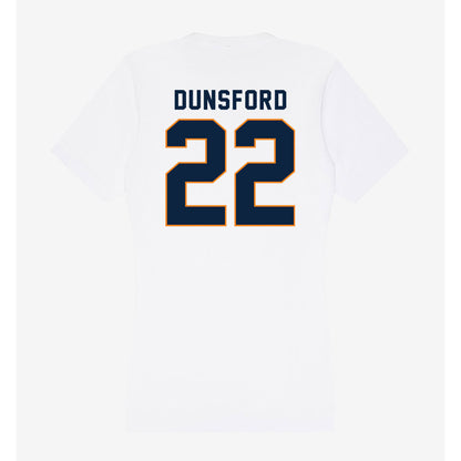UT Martin - NCAA Baseball : TJ Dunsford - Women's V-Neck T-Shirt-1