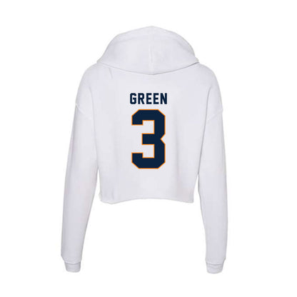  - NCAA Softball : Ashtyn Green - Women's Crop Fleece Hoodie-1