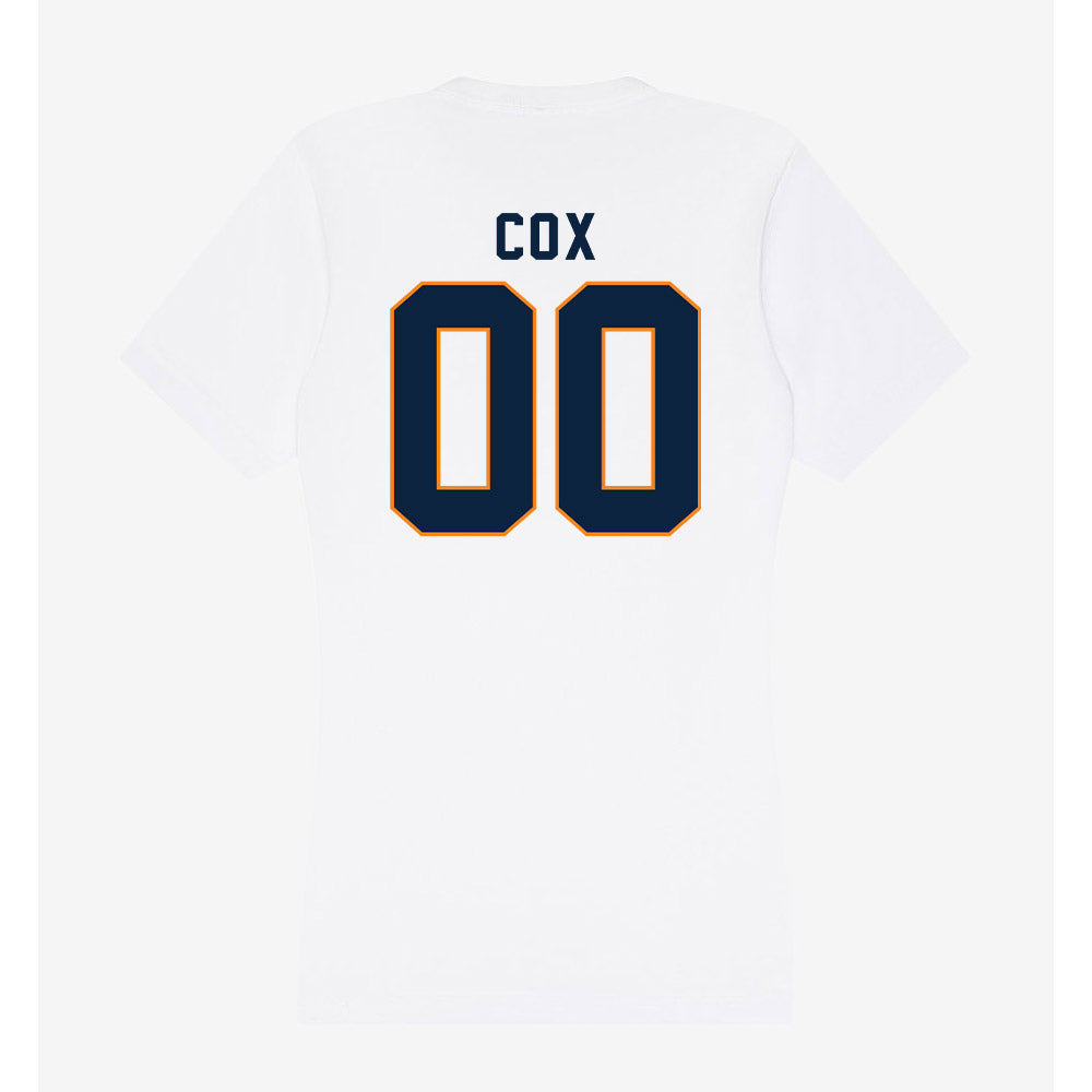 UT Martin - NCAA Softball : Cadence Cox - Women's V-Neck T-Shirt-1