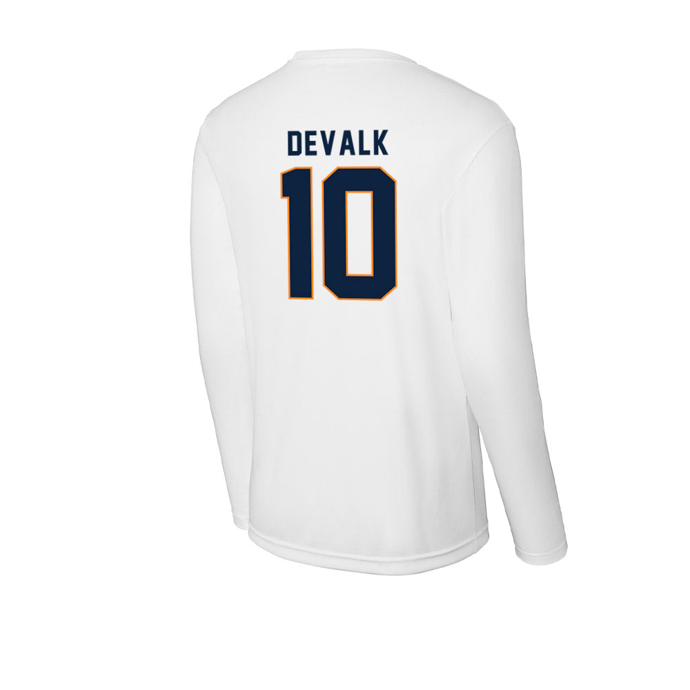 UT Martin - NCAA Baseball : Jake Devalk - Activewear Long Sleeve T-Shirt-1