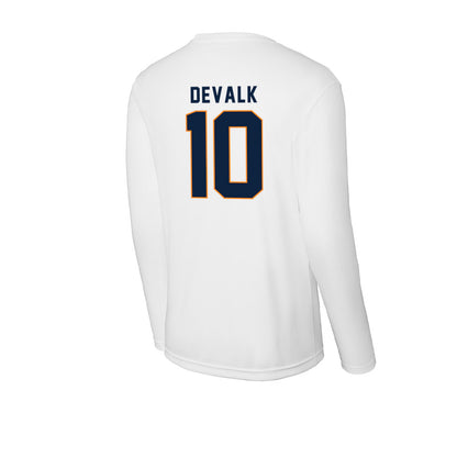 UT Martin - NCAA Baseball : Jake Devalk - Activewear Long Sleeve T-Shirt-1