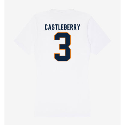 UT Martin - NCAA Football : Joel Castleberry - Women's V-Neck T-Shirt-1