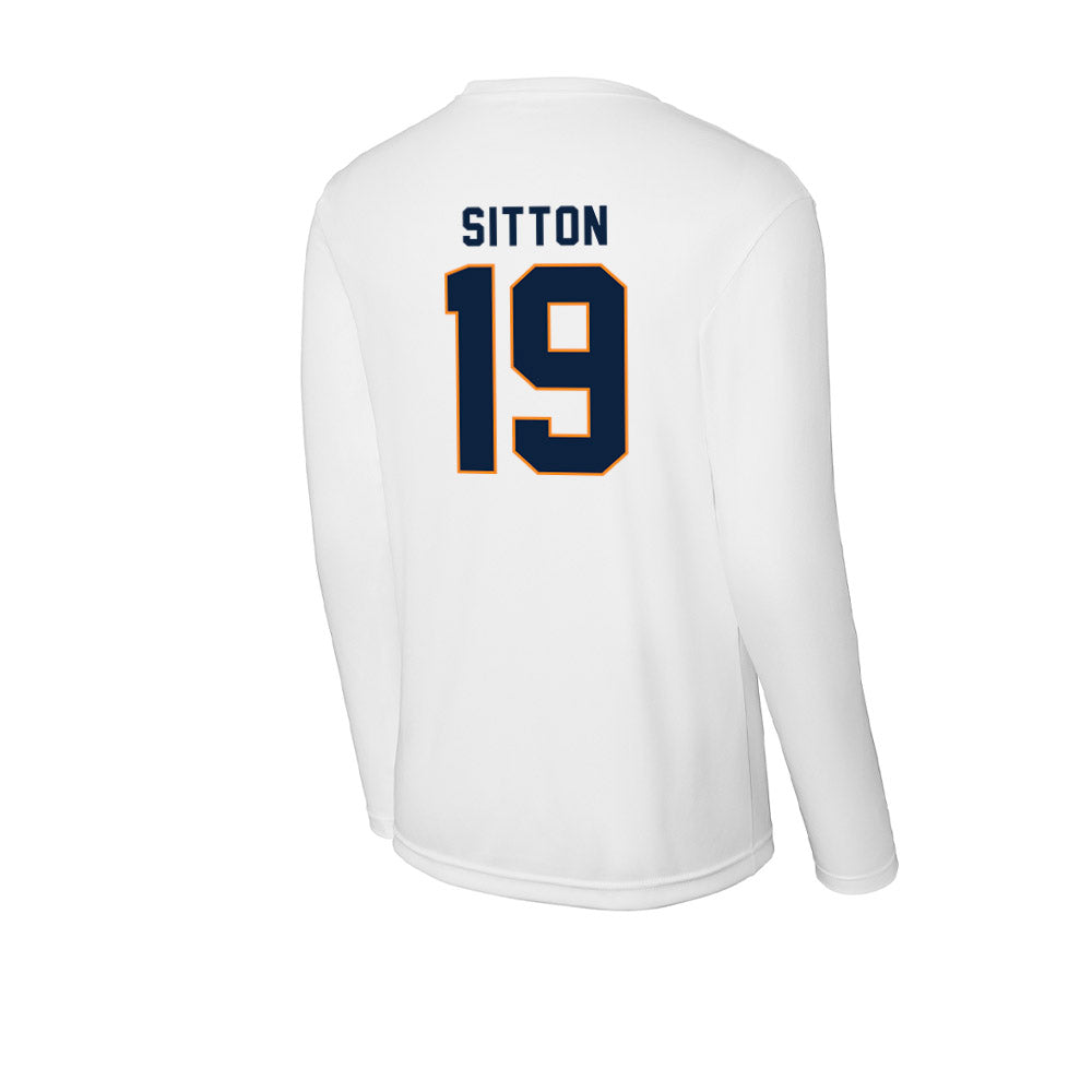 UT Martin - NCAA Baseball : Jacob Sitton - Activewear Long Sleeve T-Shirt-1